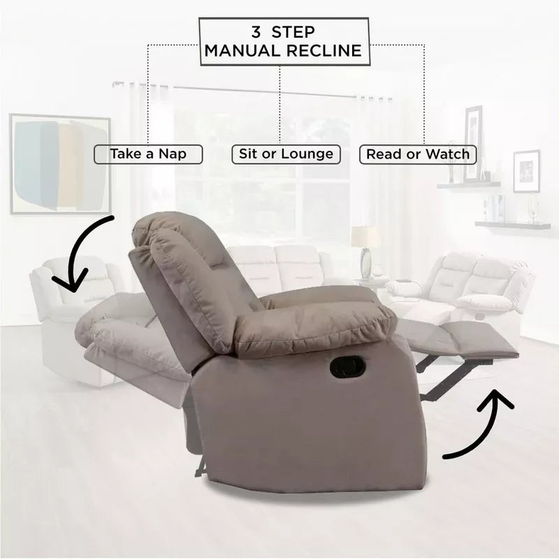 Add to List Keith 1-Seater Recliner Sofa