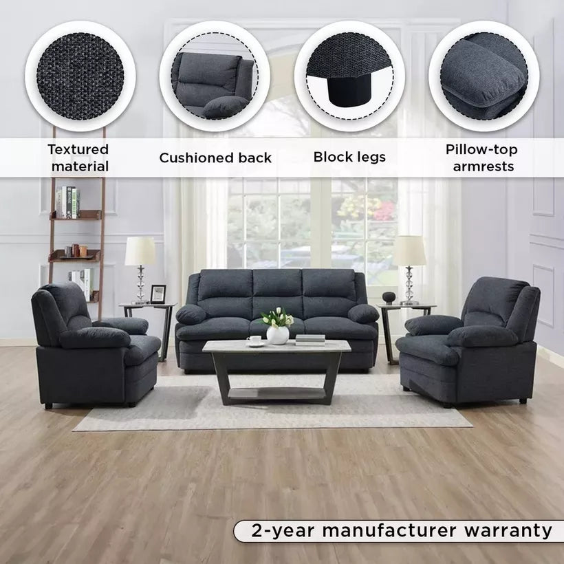 Bali Lamo 2-Seater Fabric Sofa