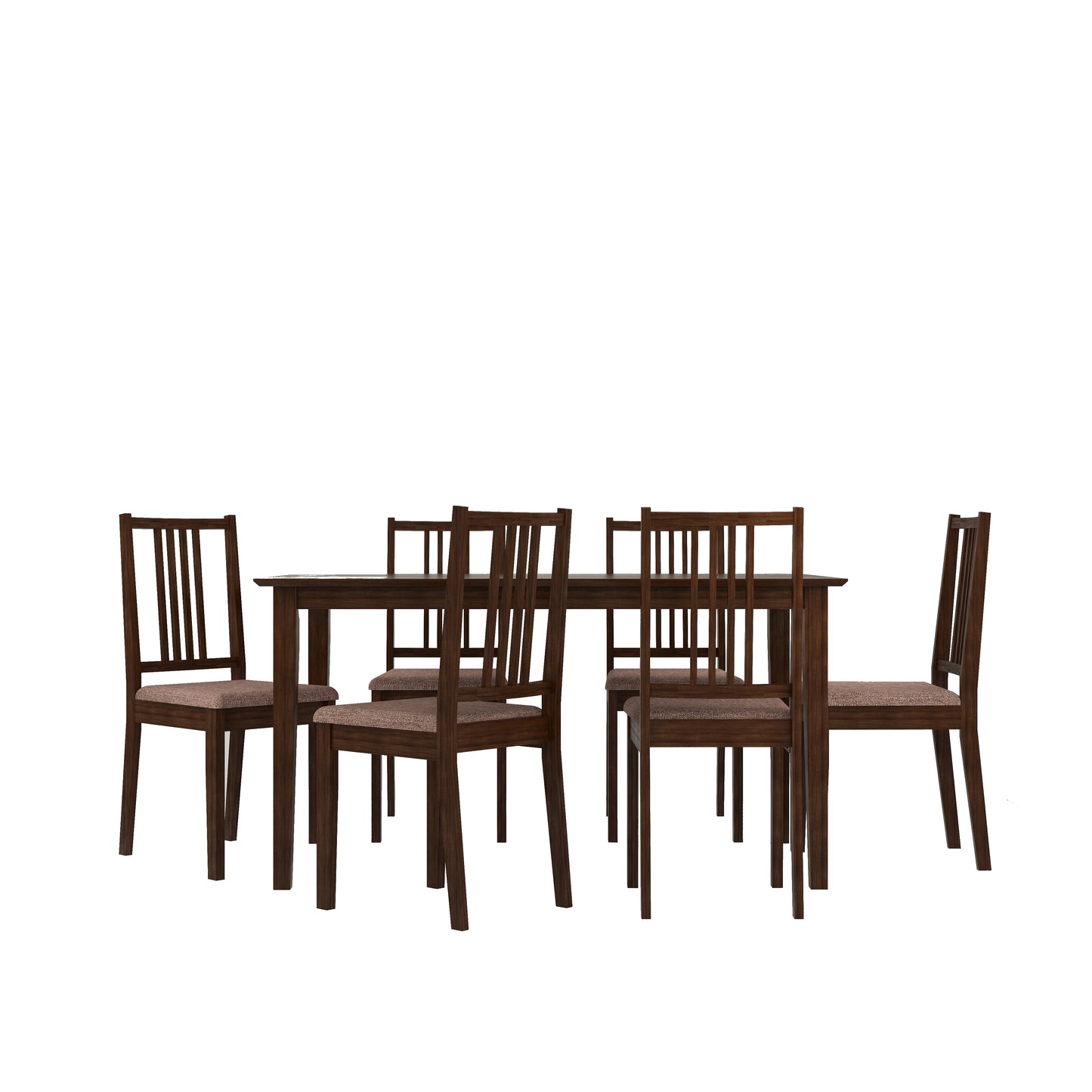 Monterey 6 Seater Solid Wood Dining Set