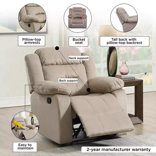 Add to List Keith 1-Seater Recliner Sofa