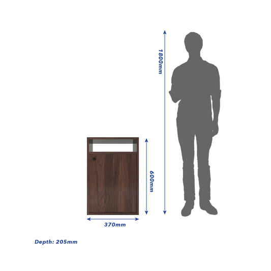 Emi Storage Bed Side Table
