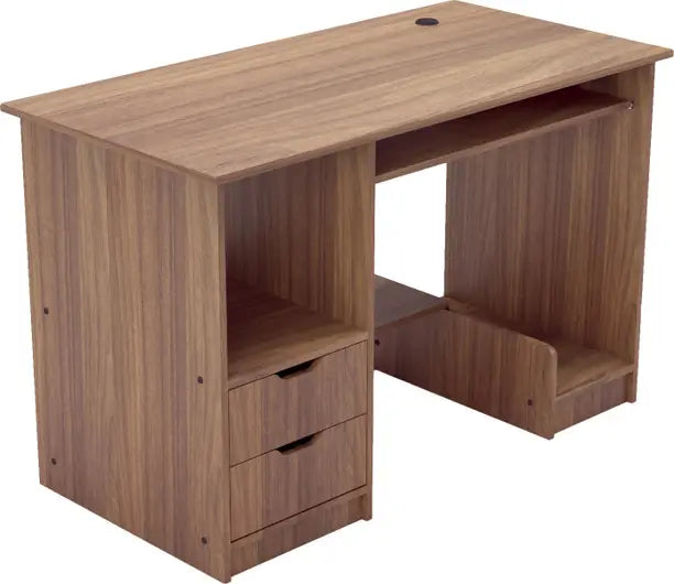 Focus Pro Engineered Wood Computer Desk  (Modular, Finish Color - Teak, Knock Down)