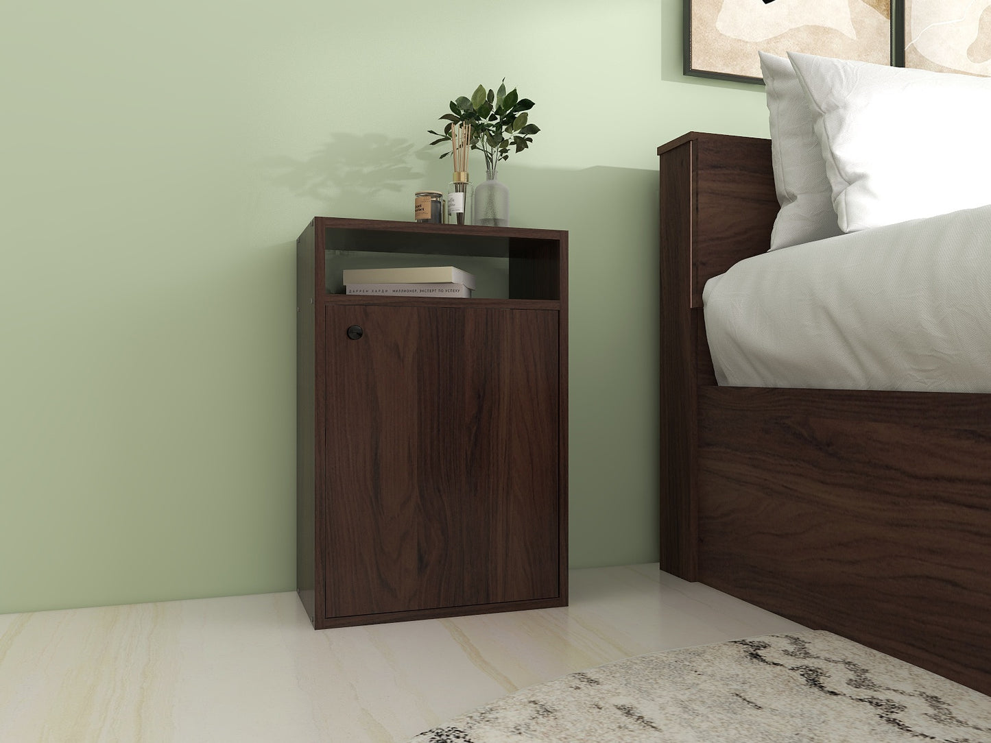 Emi Storage Bed Side Table